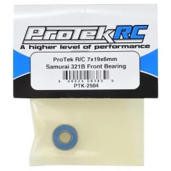 ProTek RC 7x19x6mm Samurai RM, S03 and R03 Front Bearing -ProTek RC Sales 2022 ptk 2504 2