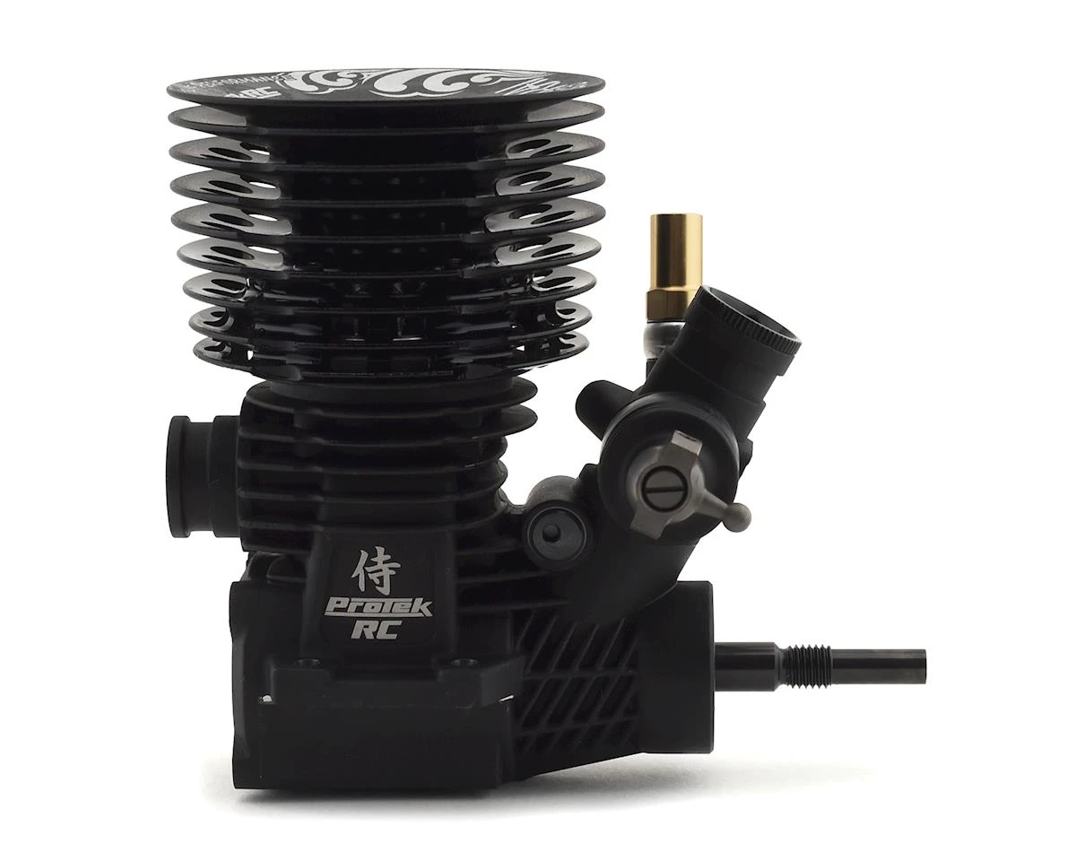 ProTek RC Samurai R03 3-Port .21 Competition Nitro Engine w/22E Carburetor (Turbo Plug) 4 ProTek RC Samurai R03 3-Port .21 Competition Nitro Engine w/22E Carburetor (Turbo Plug) - Image 2