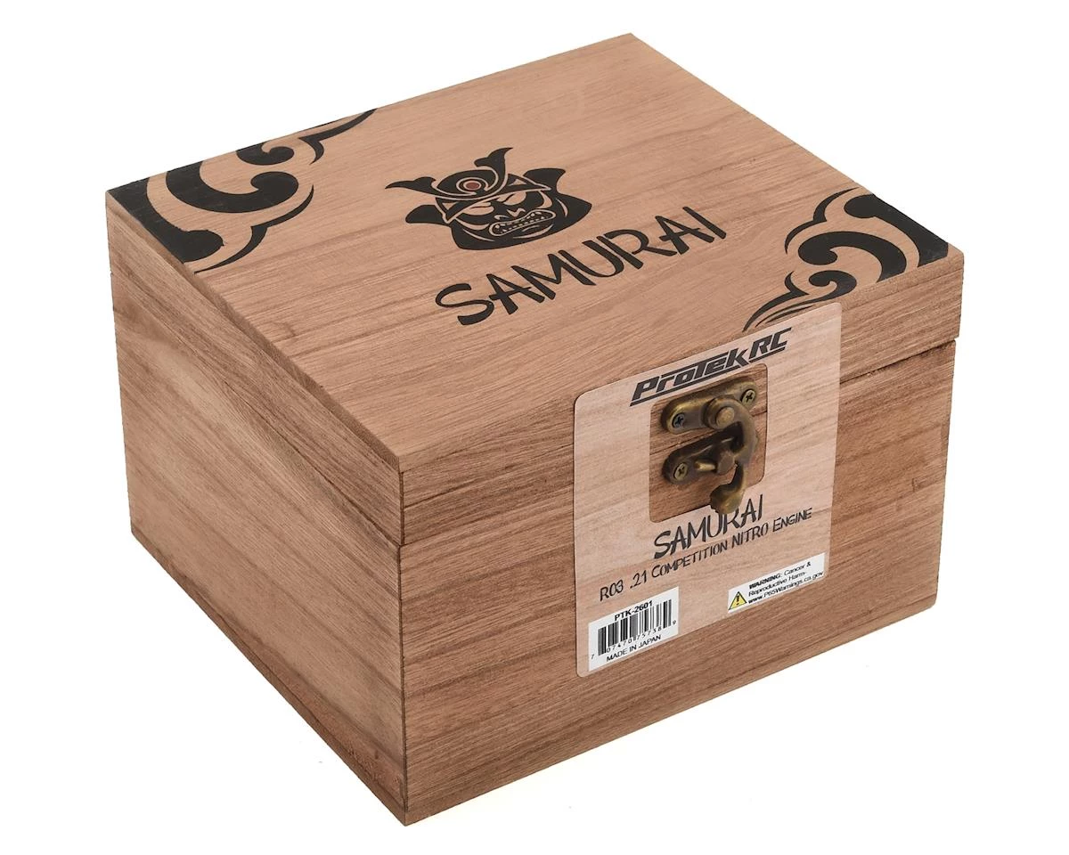 ProTek RC Samurai R03 3-Port .21 Competition Nitro Engine w/22E Carburetor (Turbo Plug) 9 ProTek RC Samurai R03 3-Port .21 Competition Nitro Engine w/22E Carburetor (Turbo Plug) - Image 7