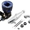 ProTek RC Samurai RM Maifield Edition Competition Nitro Engine Bundle w/2100 Tuned Pipe & 85mm Manifold (Ceramic Bearing) -ProTek RC Sales 2022 ptk 2640 bdl