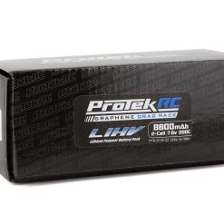 ProTek RC 2S 200C 2s5p Si-Graphene Drag Race Shorty LiPo Battery (7.6V/8800mAh) w/8mm Connectors -ProTek RC Sales 2022 ptk 5135 22 2