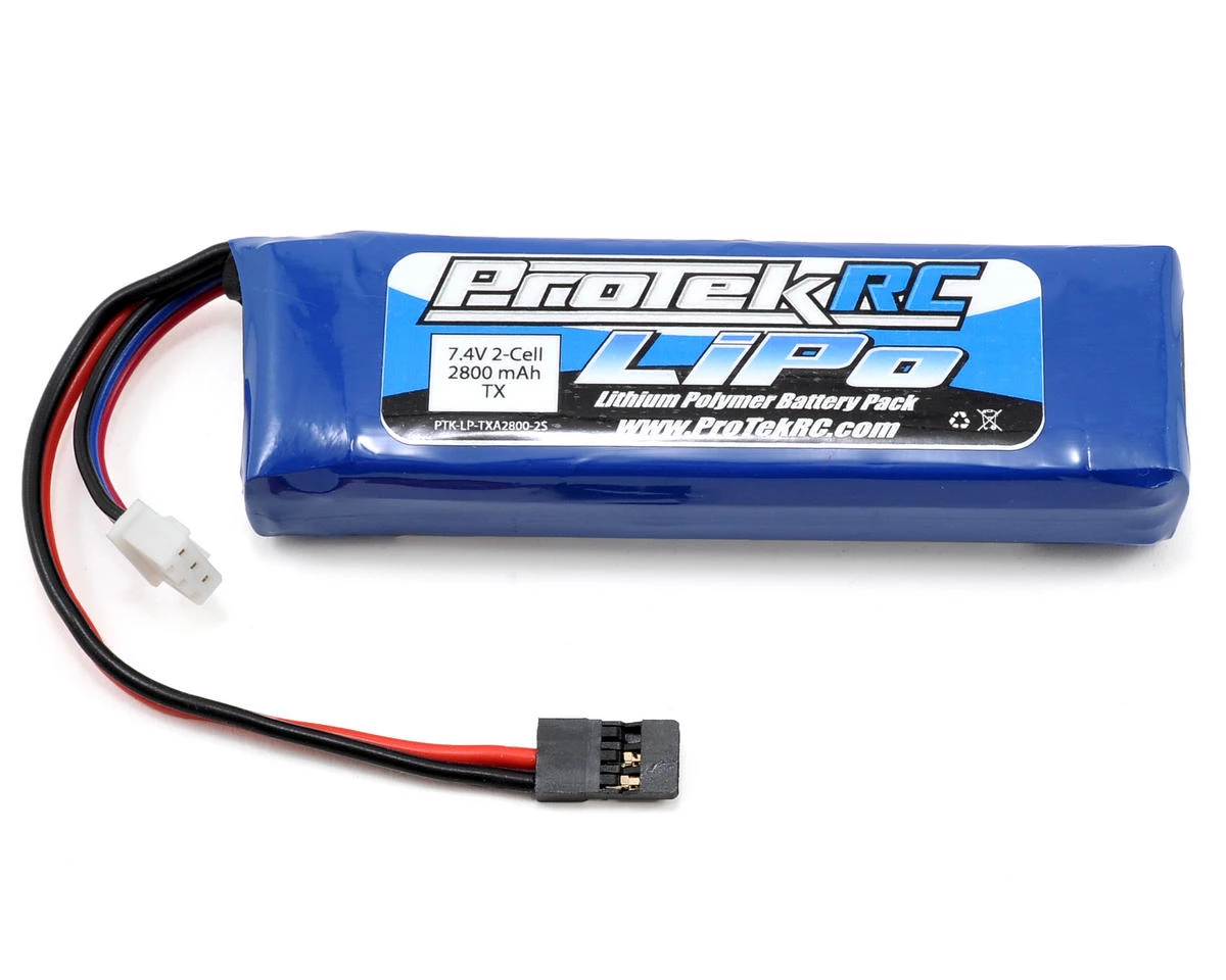 ProTek RC LiPo Transmitter Battery (7.4V/2800mAh) (MT-4, MT-4S, M11X, M12, M12S) (MT-S) (EX RR) 3 ProTek RC LiPo Transmitter Battery (7.4V/2800mAh) (MT-4, MT-4S, M11X, M12, M12S) (MT-S) (EX RR)