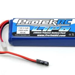 ProTek RC LiPo Receiver Battery Pack (7.4V/2300mAh) (Mugen/AE/8ight-X) (w/Balance Plug)