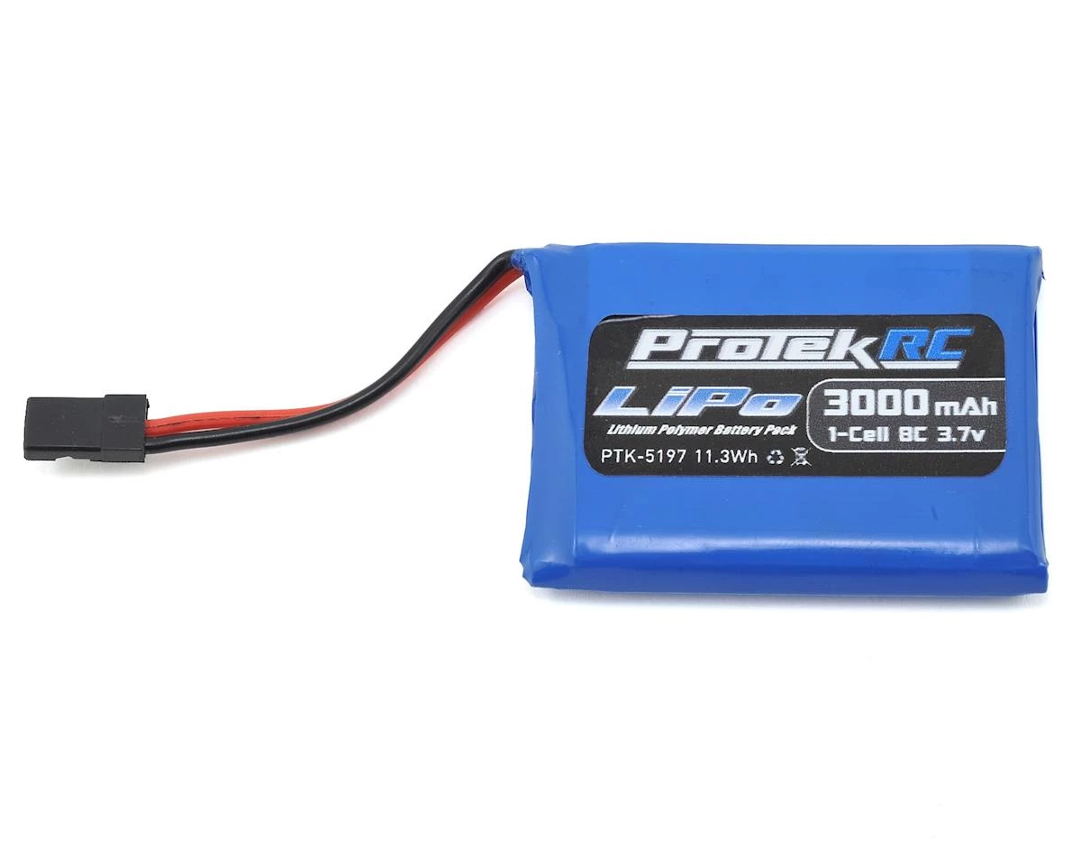 ProTek RC 1S LiPo Transmitter Battery (Sanwa M17/MT-44/MT-5) (3.7V/3000mAh) 3 ProTek RC 1S LiPo Transmitter Battery (Sanwa M17/MT-44/MT-5) (3.7V/3000mAh)