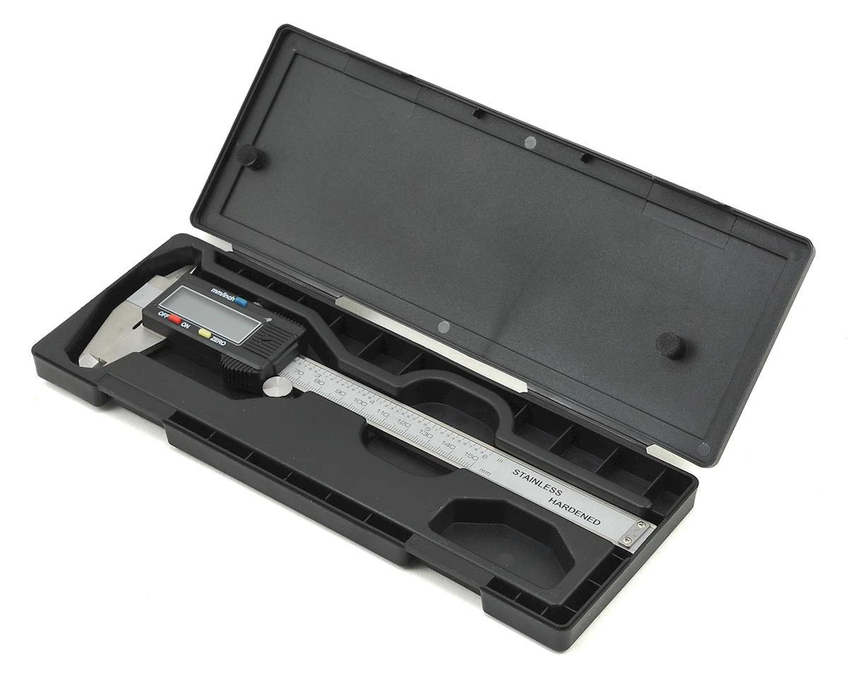 ProTek RC 6" Digital Caliper w/LCD Display & Hard Case 4 ProTek RC 6" Digital Caliper w/LCD Display & Hard Case - Image 2