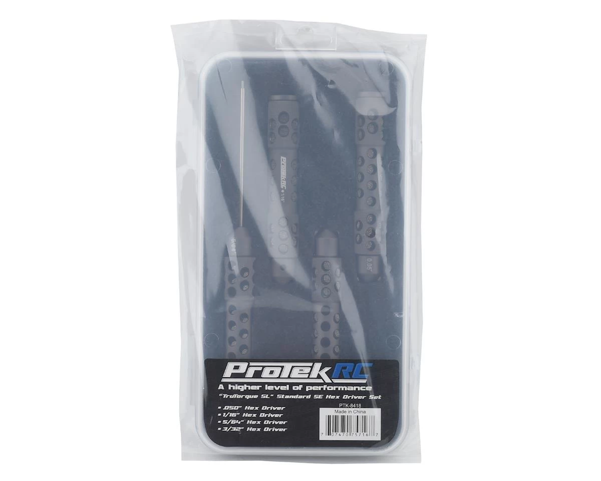 ProTek RC "TruTorque SL" Standard Hex Driver Set (4) (0.05”, 1/16”, 5/64”, 3/32") 4 ProTek RC "TruTorque SL" Standard Hex Driver Set (4) (0.05”, 1/16”, 5/64”, 3/32") - Image 2