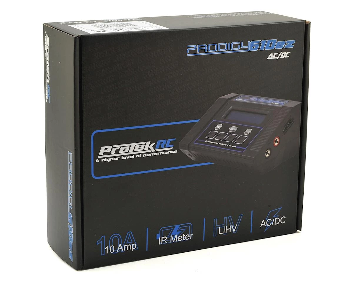 ProTek RC "Prodigy 610ez AC/DC" LiHV/LiPo Balance Battery Charger (2-6S/10A/100W) 8 ProTek RC "Prodigy 610ez AC/DC" LiHV/LiPo Balance Battery Charger (2-6S/10A/100W) - Image 6