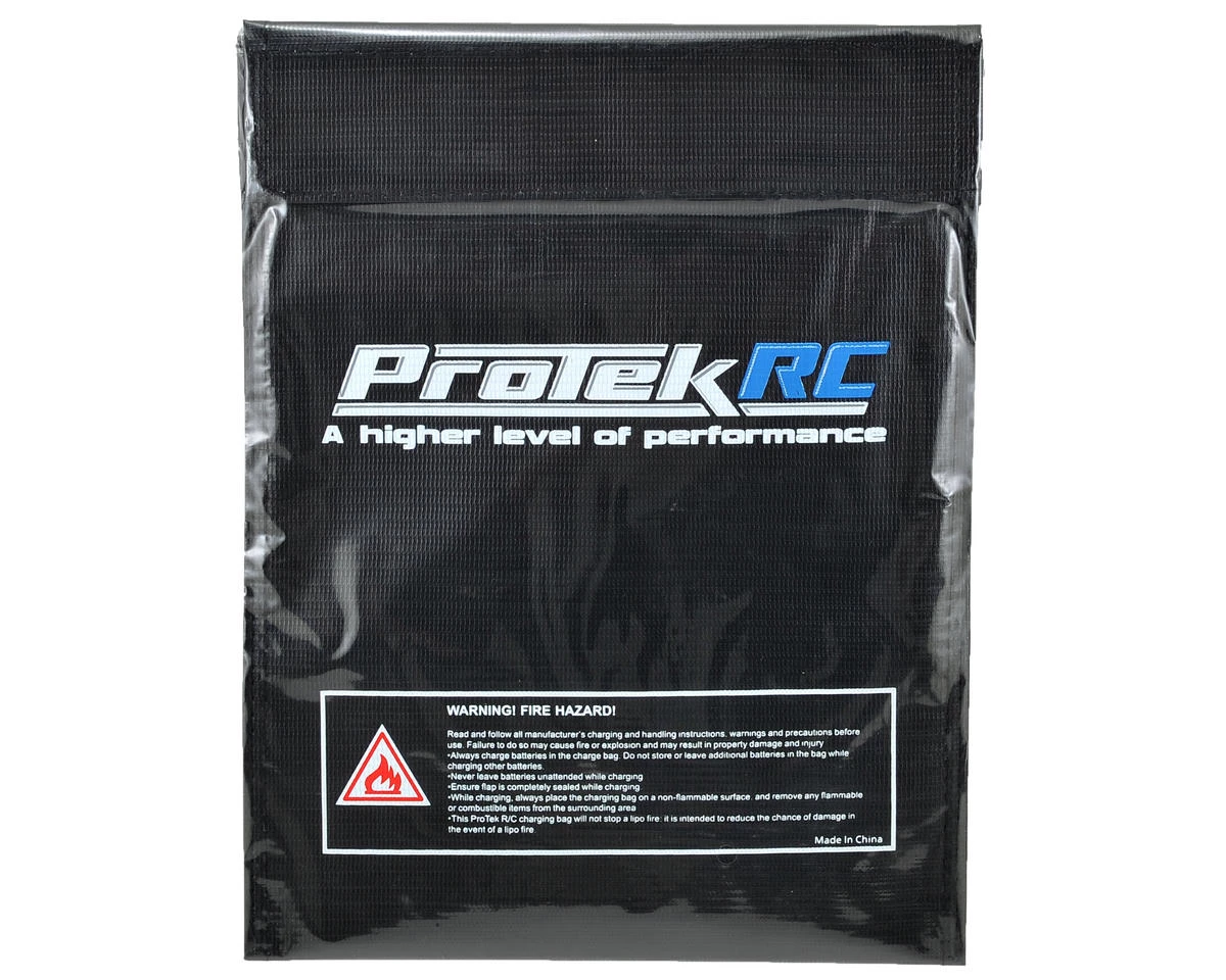 ProTek RC Flame Resistant LiPo Charging Bag (Large, 23x30cm) 4 ProTek RC Flame Resistant LiPo Charging Bag (Large, 23x30cm) - Image 2